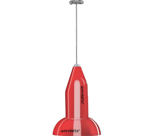 Aerolatte Milk Frother with Stand, Red