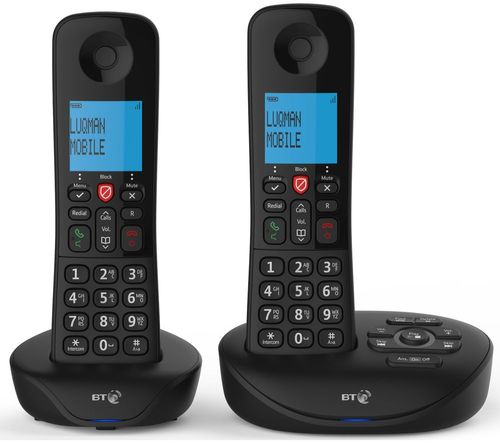 Bt Essential Cordless Phone Twin Handsets Compare Bluewater