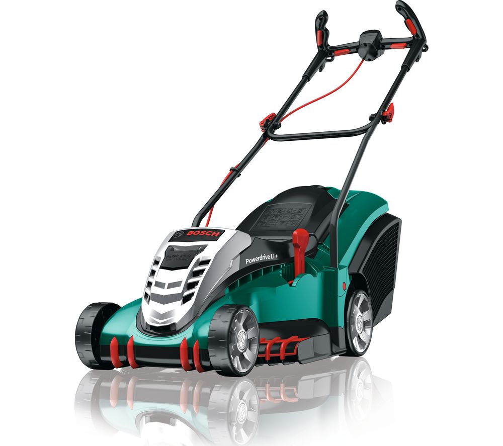 BOSCH Rotak 43 LI Cordless Rotary Lawn Mower Green Green