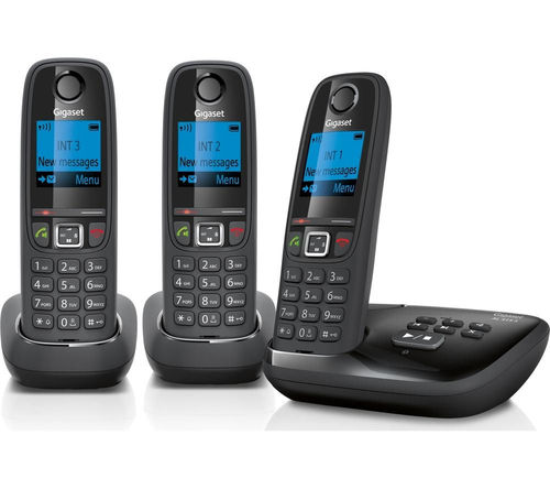 Gigaset Al415a Cordless Phone With Answering Machine Triple Handsets Compare Cabot Circus Gigaset Al415a Cordless Phone With Answering Machine Triple Handsets Compare Cabot Circus