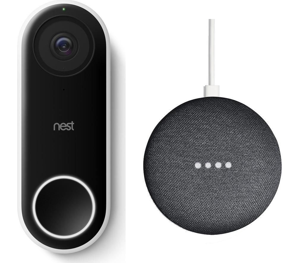 google nest learning thermostat and hello doorbell bundle