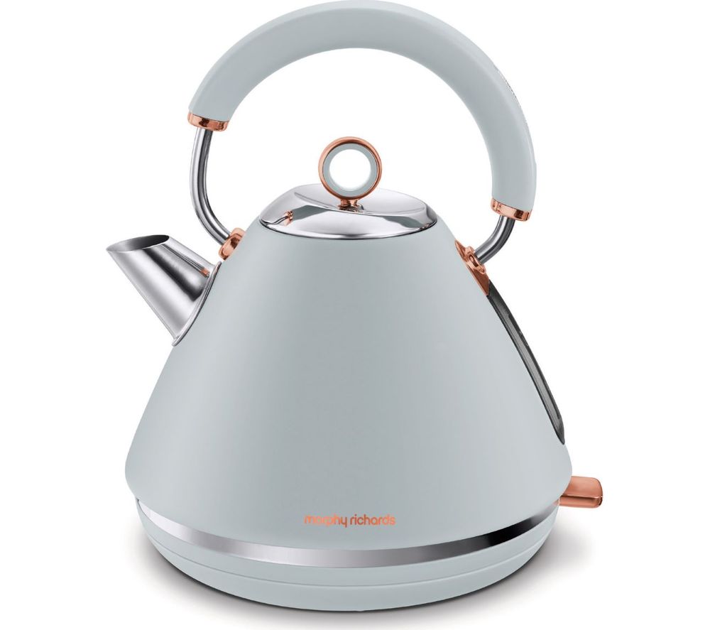 breville curve kettle grey and rose gold