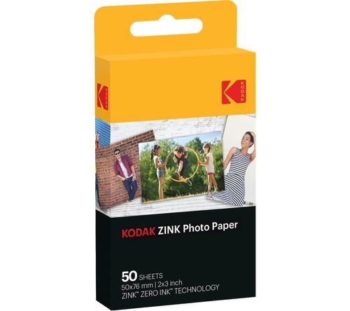 Kodak 2x3 Premium Zink Photo Paper (100 Sheets)