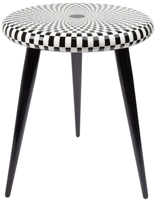 Fornasetti 3 legged stool - Black