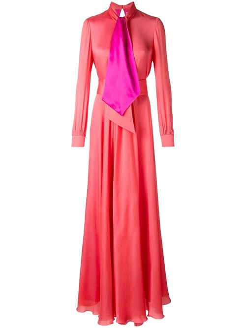 Lanvin tied neckline maxi...