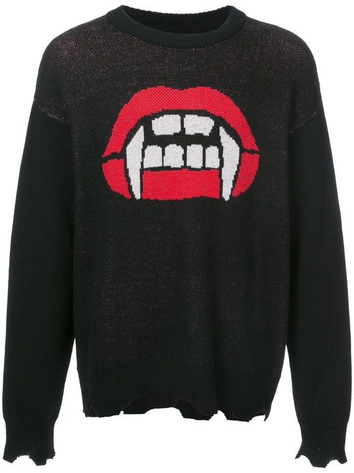 Haculla Fang lip sweater -...