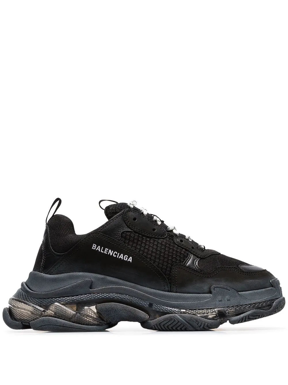 Balenciaga Triple S clear sole sneakers Black 825.00 Mirror