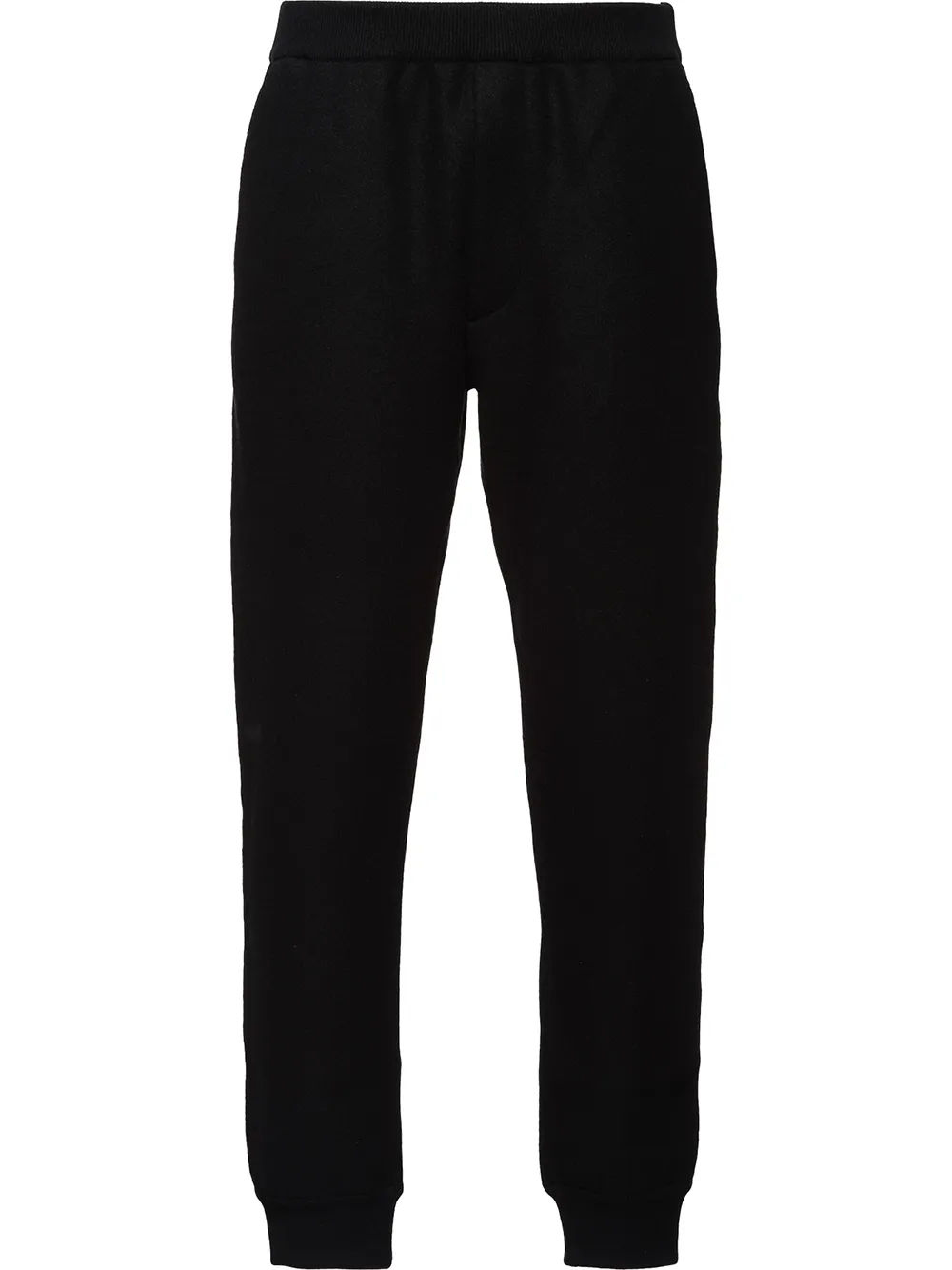 prada rubber tag track pants
