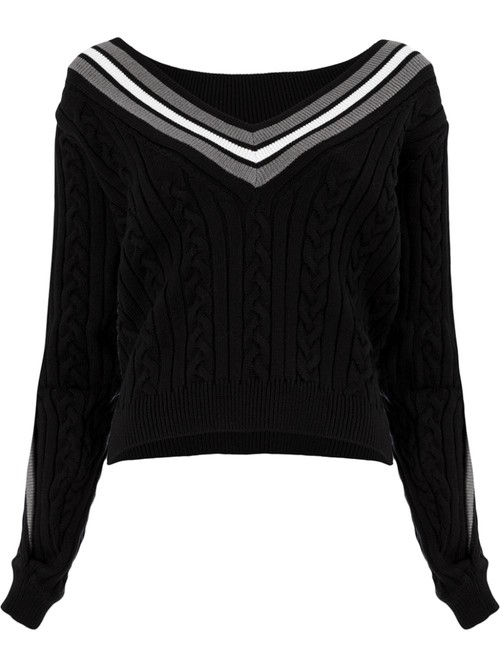 Y/Project cable knit jumper -...