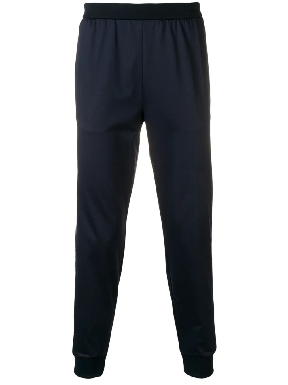 prada rubber tag track pants