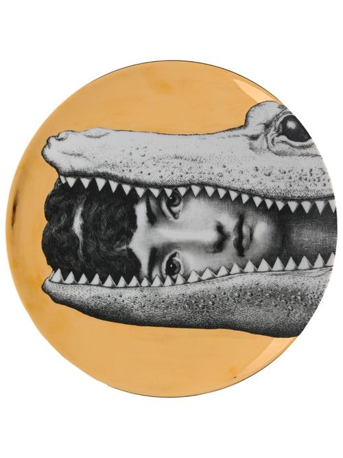 Fornasetti crocodile portrait...