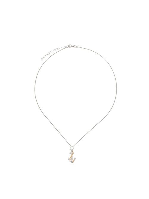 True Rocks anchor necklace -...