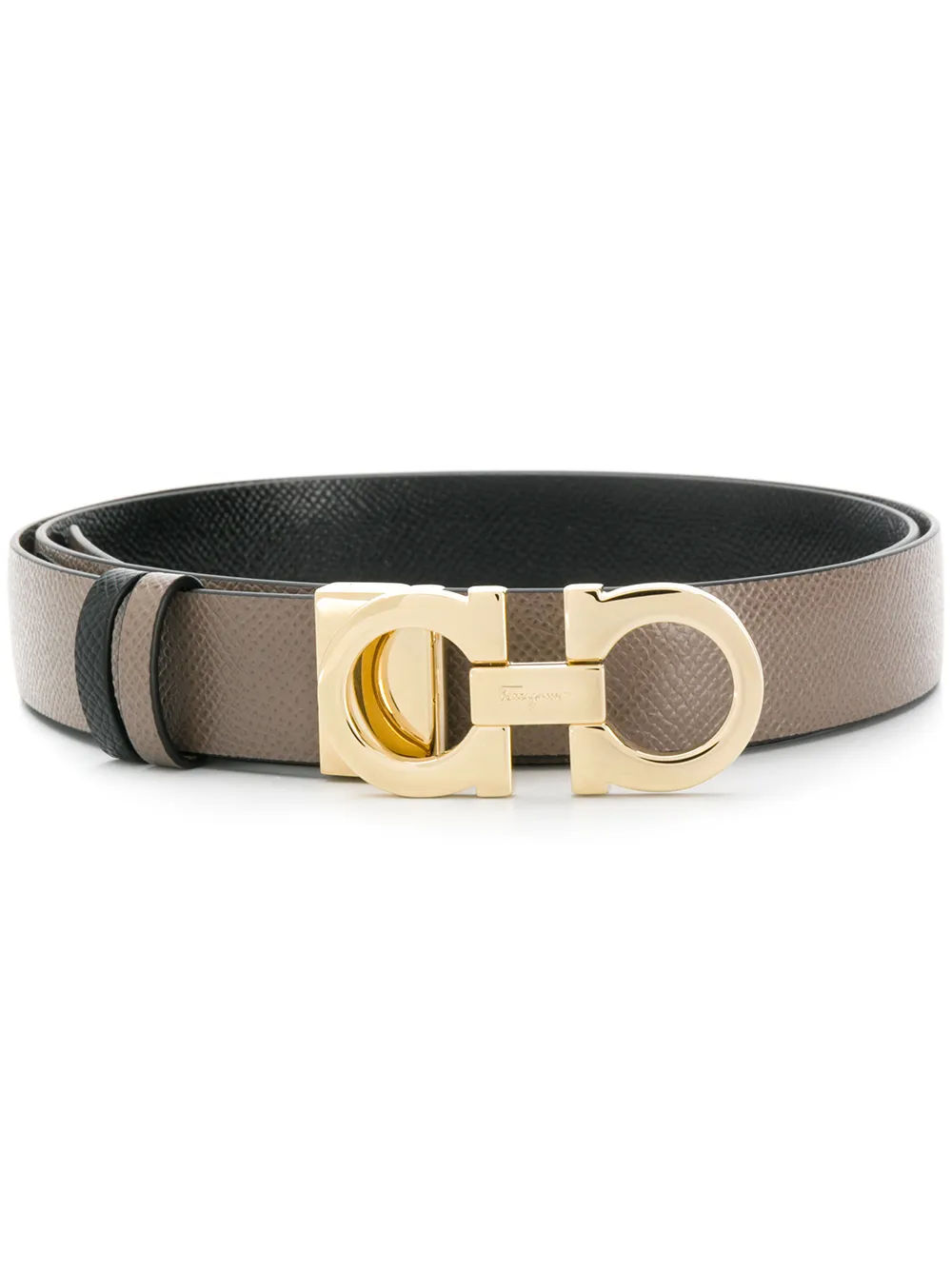 Ferragamo belt gold buckle top