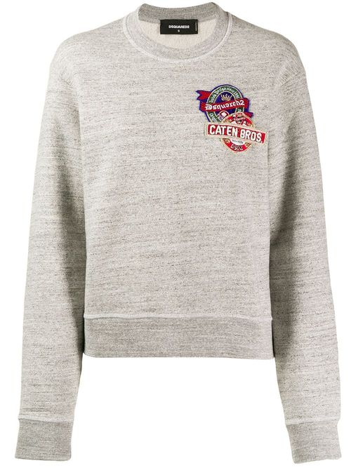 Get Molly-Mae Hague's Look: Grey Logo Sweatshirt