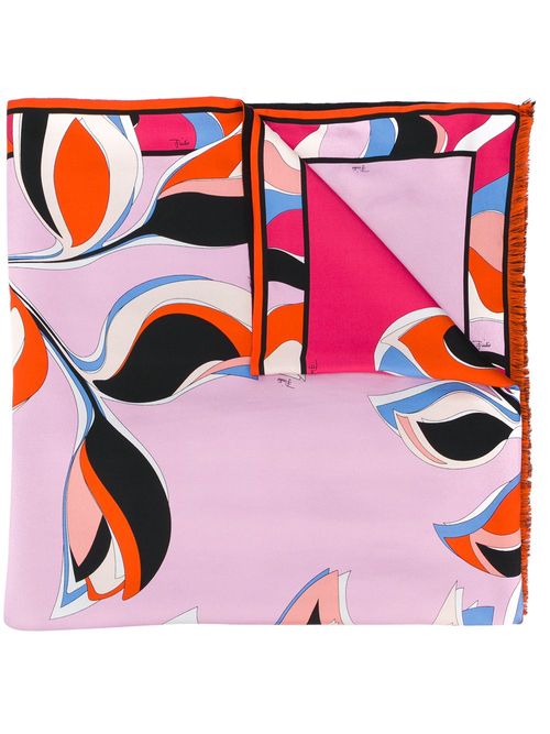 PUCCI psychedelic-style Patterned Scarf - Farfetch