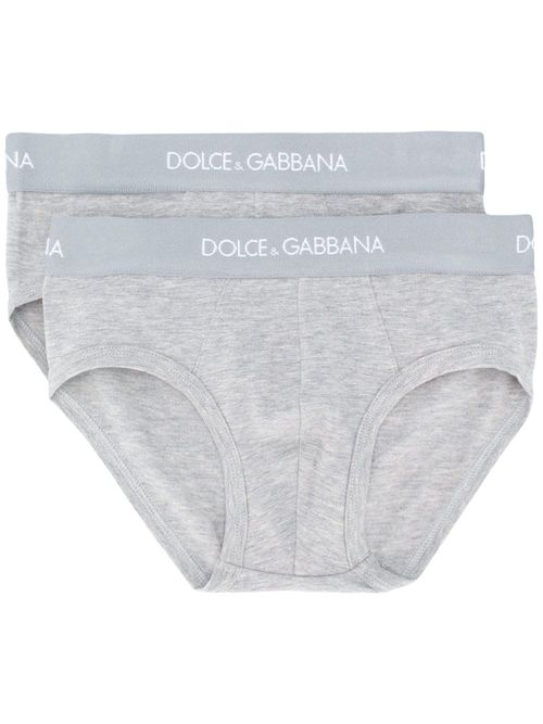 Dolce & Gabbana logo-waistband Boxer Briefs - Farfetch