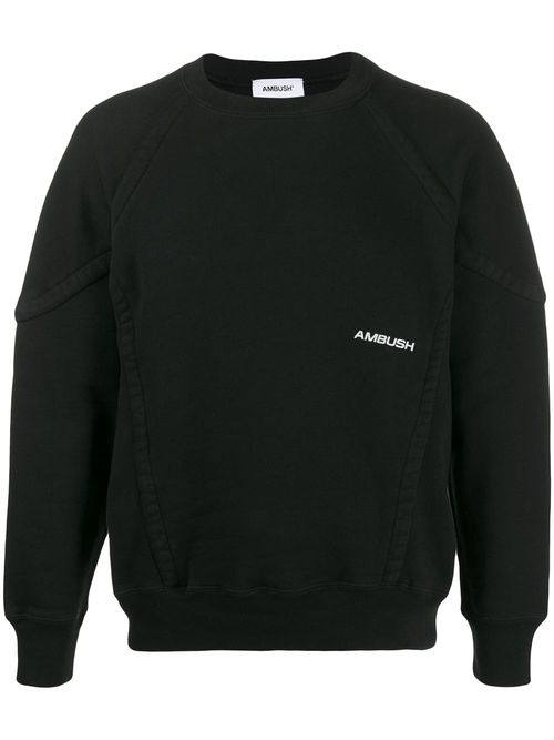 AMBUSH logo print sweatshirt...