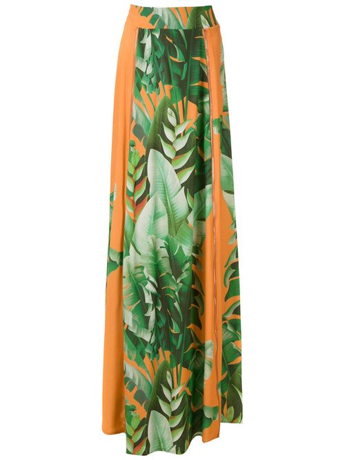 Amir Slama printed maxi skirt...