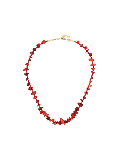 Anni Lu beaded necklace - Red