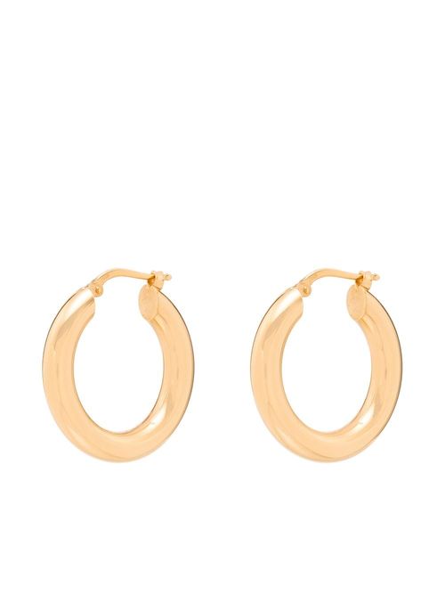 Jil Sander hoop earrings -...