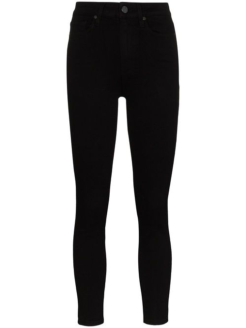 PAIGE Margot cropped skinny jeans - Black