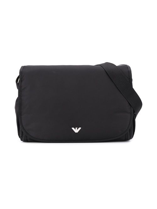 Emporio Armani Kids Logo Plaque Baby Changing Bag - Farfetch