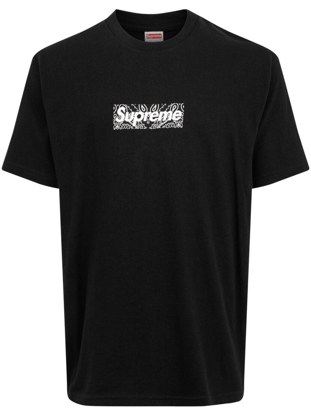 Supreme Bandana Box Logo T-shirt - Black | £318.00 | Grazia