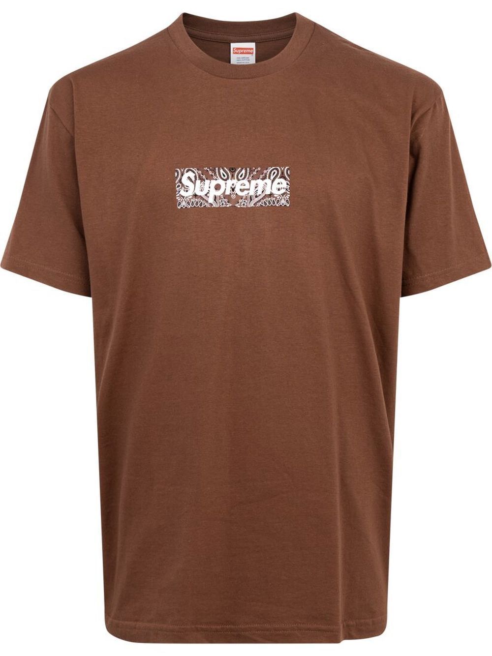 Supreme bandana box-logo T-shirt 