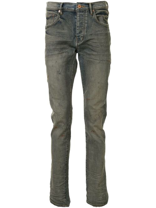 Purple Brand mid-rise Tapered Jeans - Farfetch