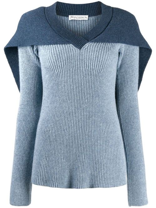 JW Anderson cape knitted...