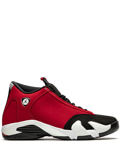 black and red 14 jordans