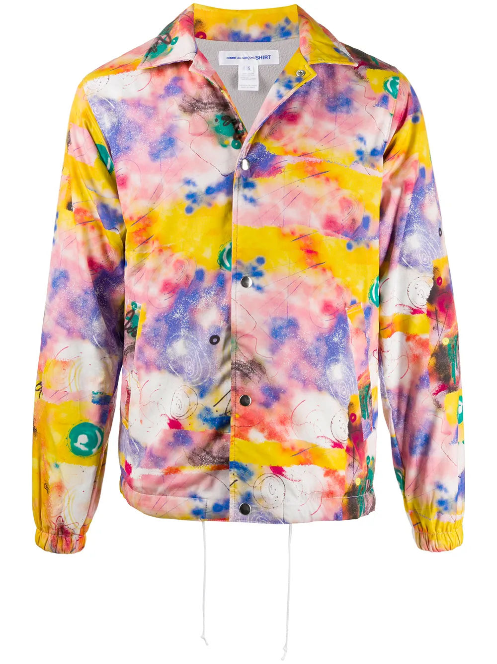 Comme des garcons hot sale tie dye shirt