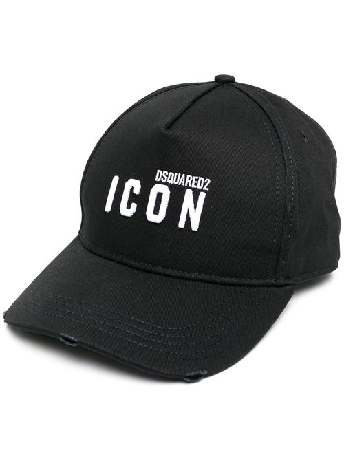 Dsquared2 embroidered-logo baseball cap - Black