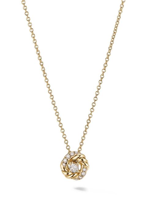 David Yurman 18kt yellow gold...