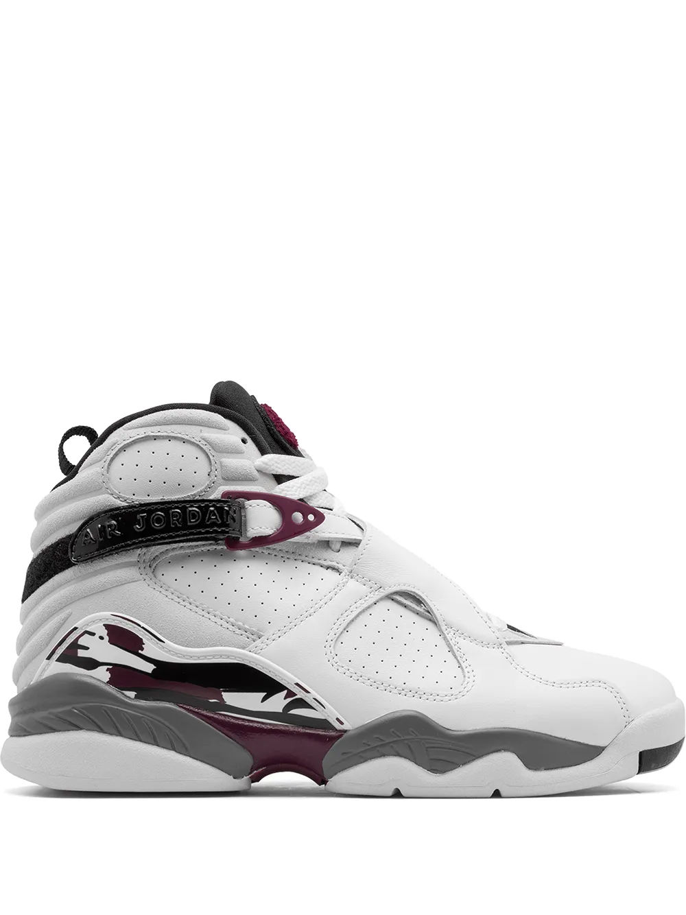 Jordan 8 white and red 2025