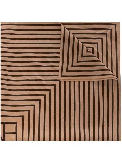 TOTEME Venizia Silk Scarf - Brown