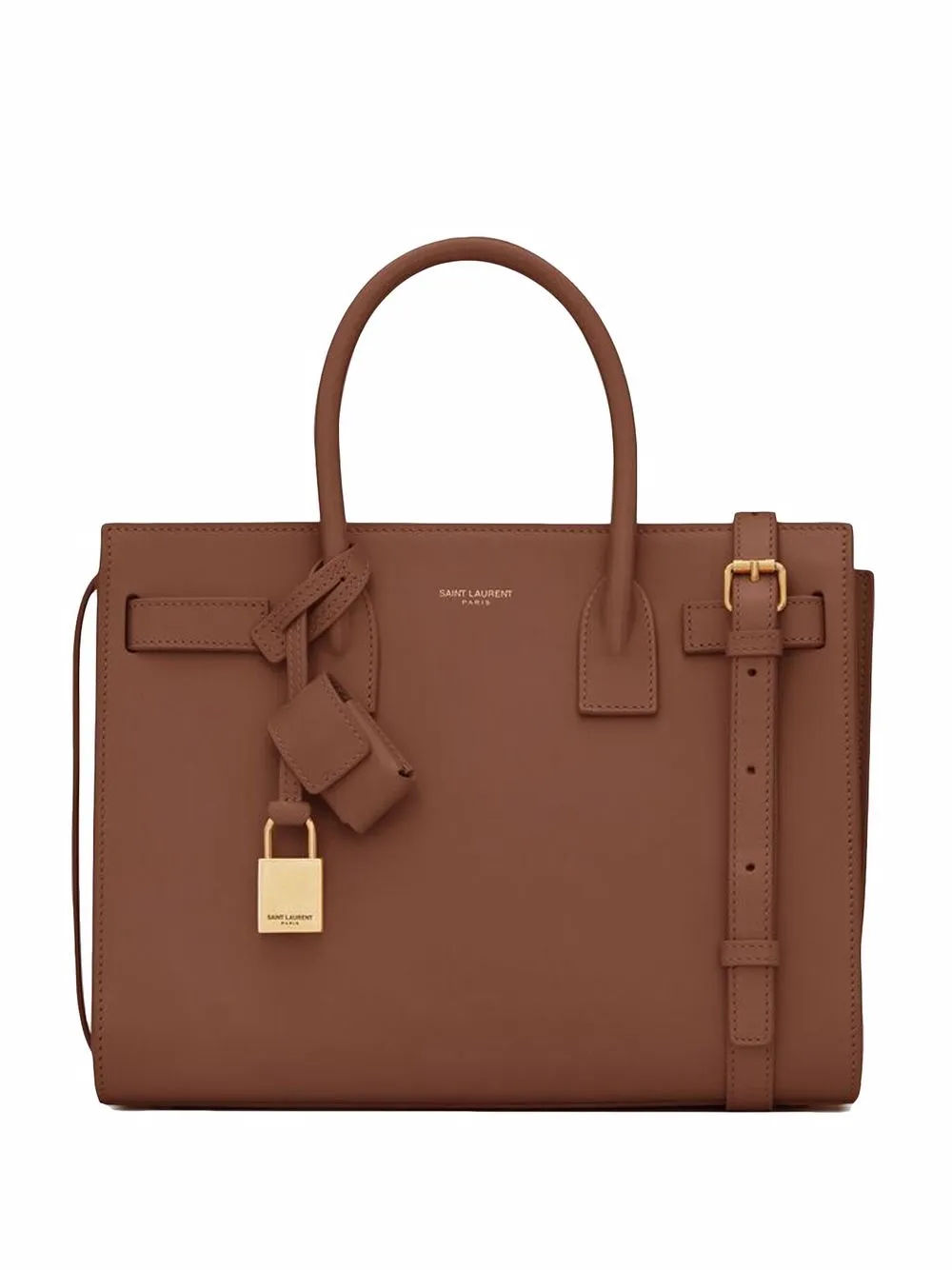 Saint Laurent baby Sac de Jour tote bag Brown 2185.00 Grazia
