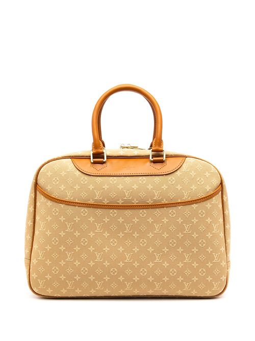 Louis Vuitton 2000s pre-owned Deauville bowling bag - Brown