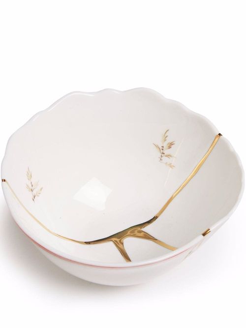 Seletti Kintsugi fruit bowl -...