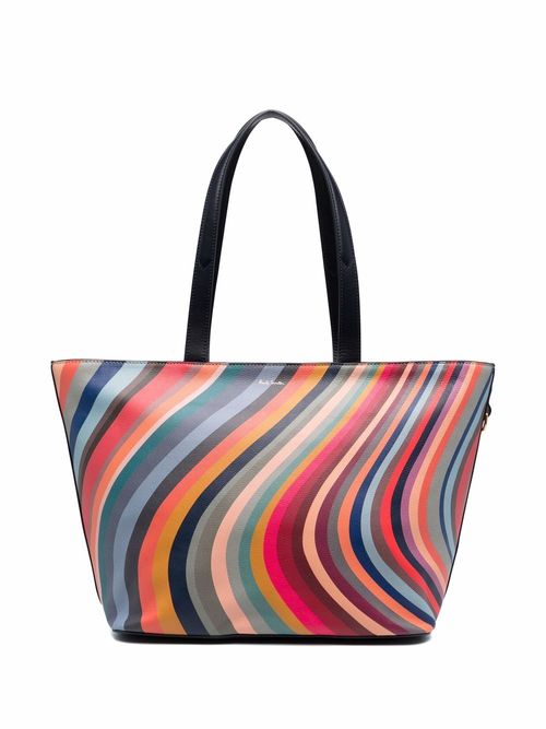 Paul Smith wave-print tote...