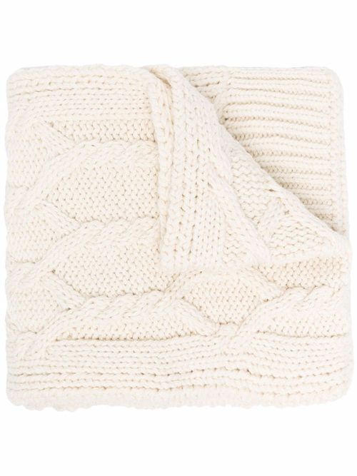 Jil Sander cable-knit wool...