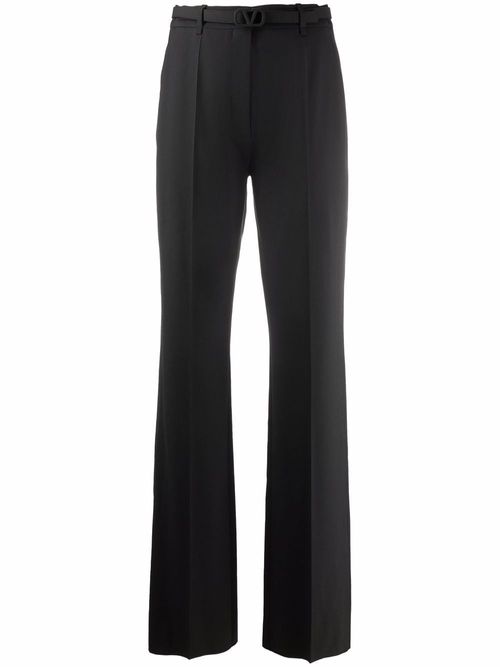 Valentino Garavani polka-dot straight-leg Trousers - Farfetch