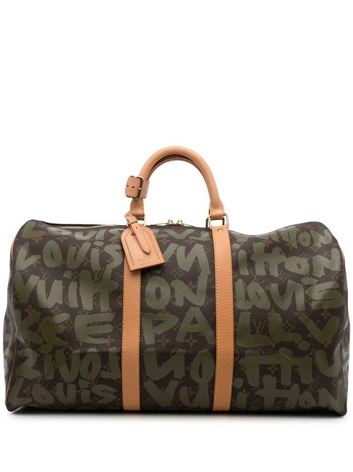 Louis Vuitton x Stephen Sprouse Keepall Monogram Graffiti 50 Brown/Khaki -  US