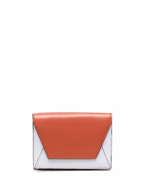 Marni colour-block tri-fold...