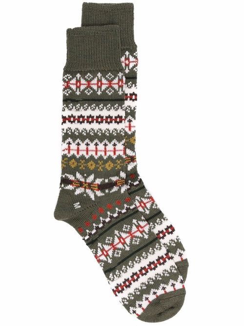 Mackintosh fair isle socks -...