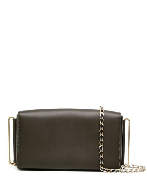 Dion Lee chain-loop clutch -...