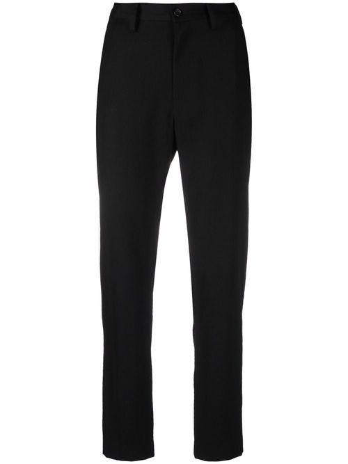 Yohji Yamamoto logo-waist cut-out Leggings - Farfetch