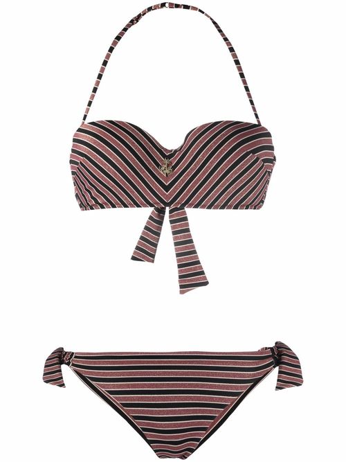 Emporio Armani striped bikini...