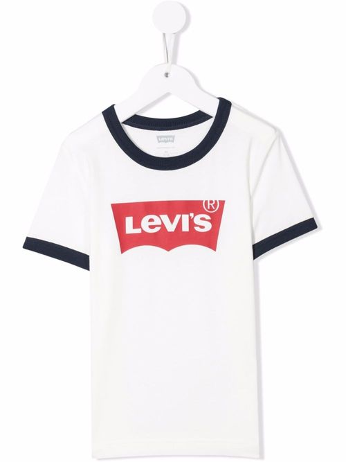 Levi's Kids logo-print BCI...