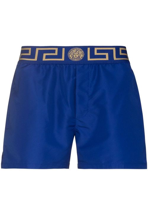 Versace Greca Border Boxer Briefs - Farfetch